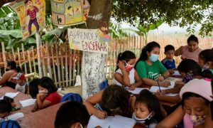 resilienciamag.com - Jovem instala escola na árvore para ajudar crianças sem internet na pandemia.