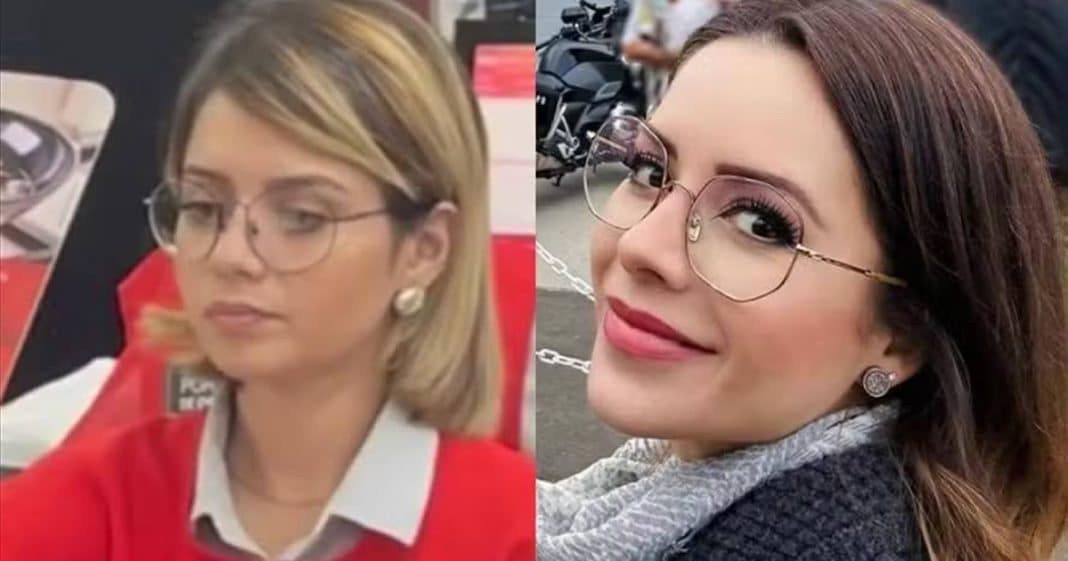 Operadora de caixa viraliza por semelhança com a cantora Sandy