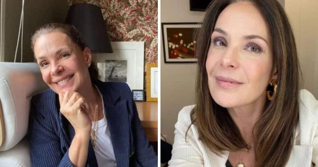 Carolina Ferraz, de 56 anos, afirma “envelhecer com dignidade” e revela rotina de beleza