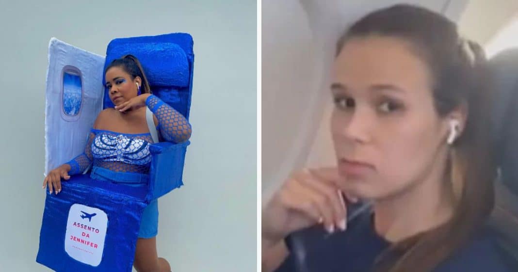 Mulher que negou assento em avião inspira fantasia de Carnaval no Rio