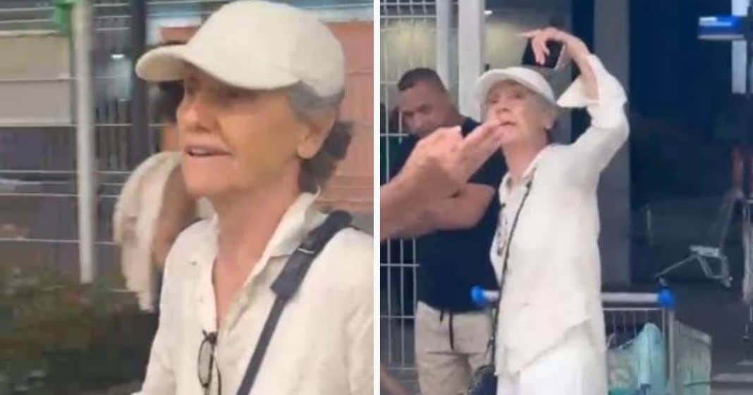 VÍDEO: Cássia Kis faz barraco em supermercado por ver jovens de biquíni no Rio de Janeiro