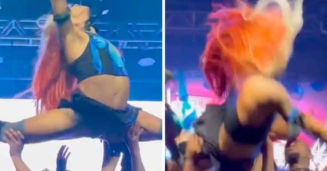 VÍDEO: Pabllo Vittar cai durante coreografia em show e deixa fãs preocupados